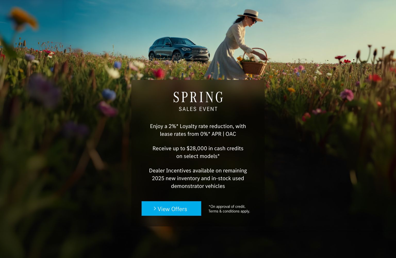 Spring Sales Event at Mercedes-Benz Brampton