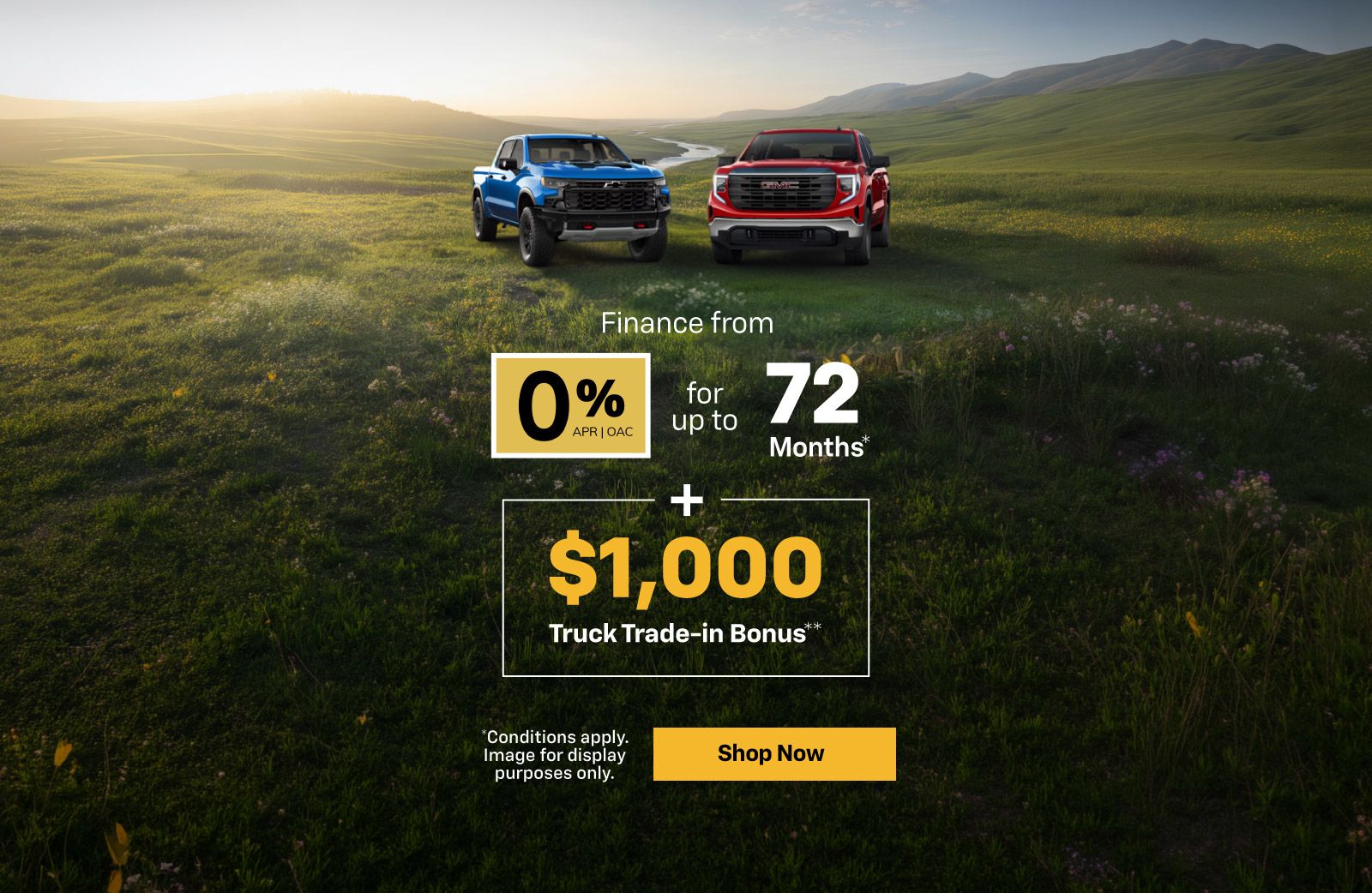 GM Truck Month Slider