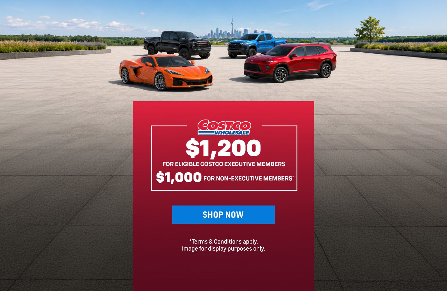 GM Costco Bonus Slider