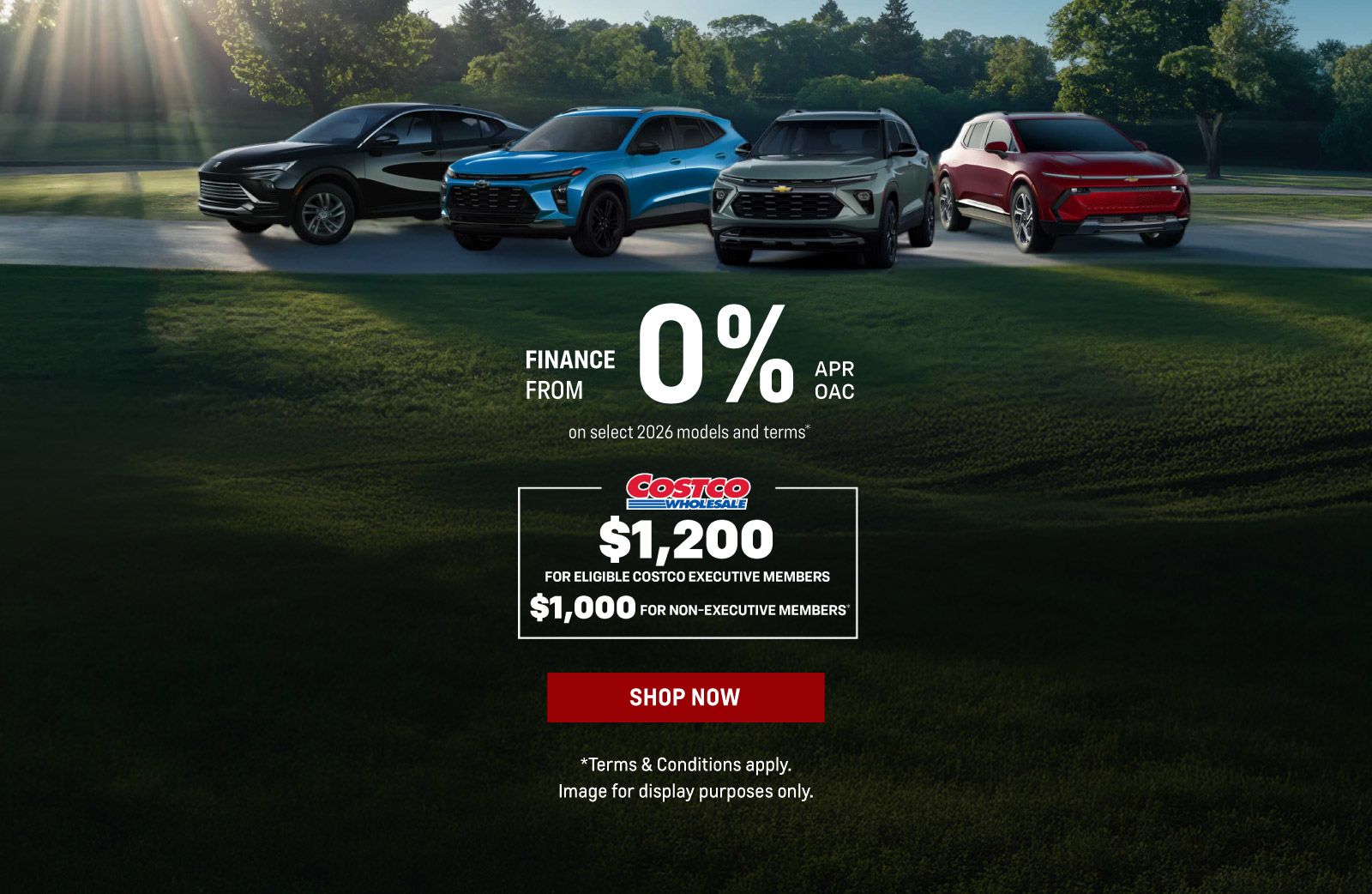 GM SUV Costco Bonus Slider