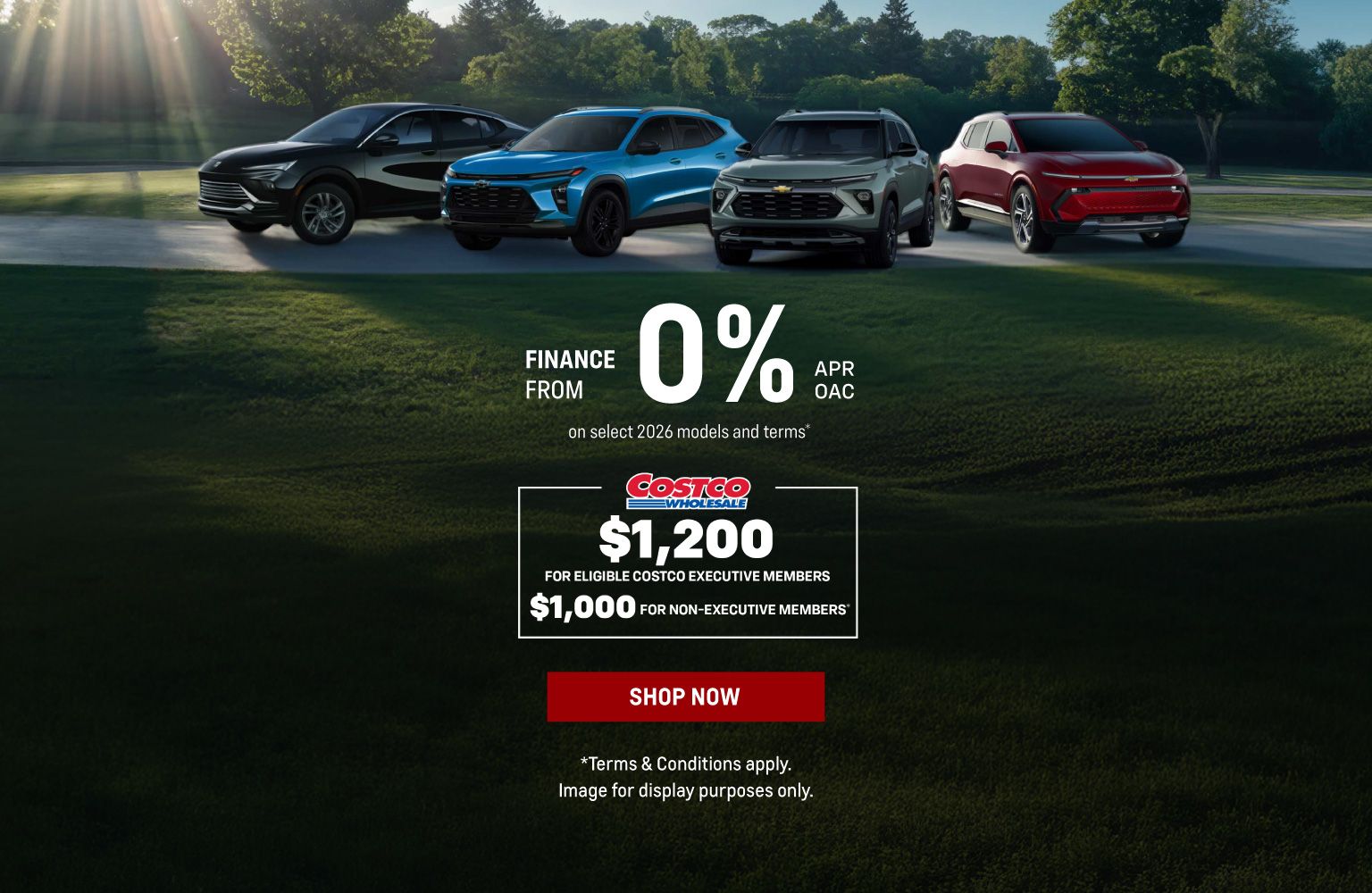 GM SUV Costco Bonus Slider
