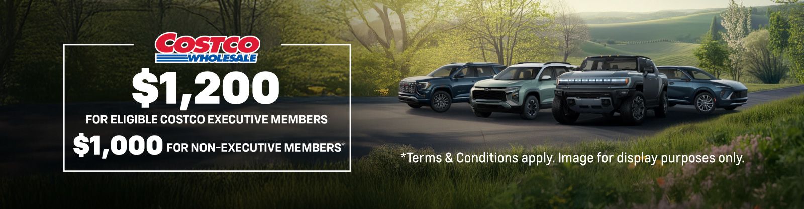GM SUV Costco Bonus VLP