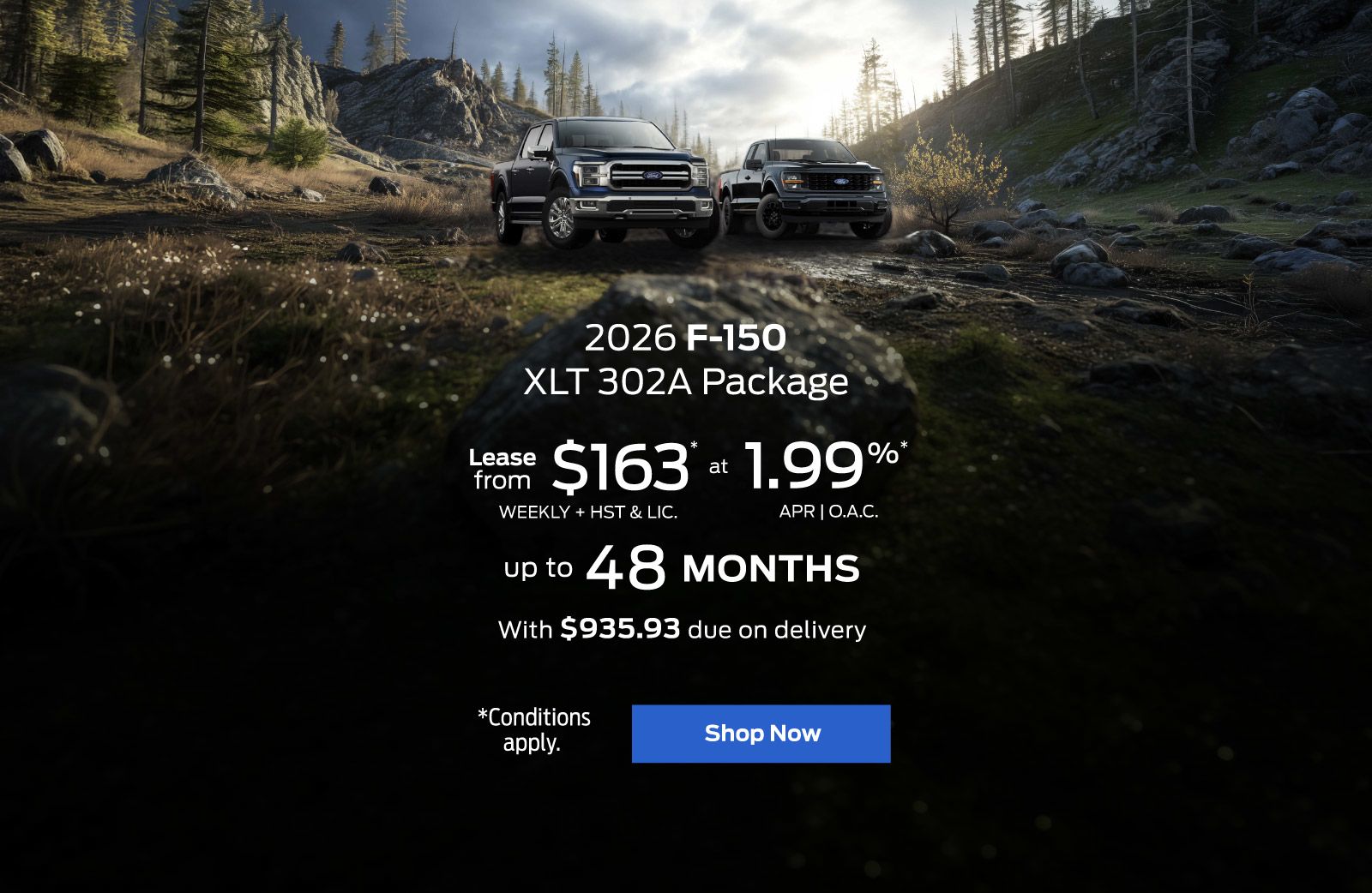 2026 Ford Factory Order Special