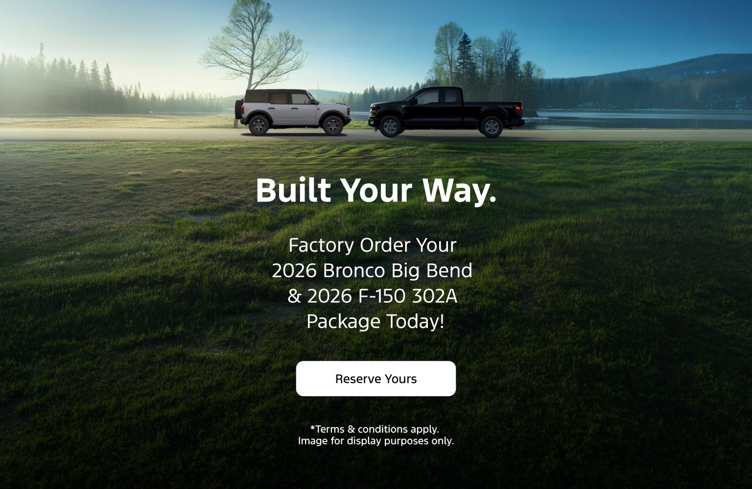 2026 Ford Factory Order Special