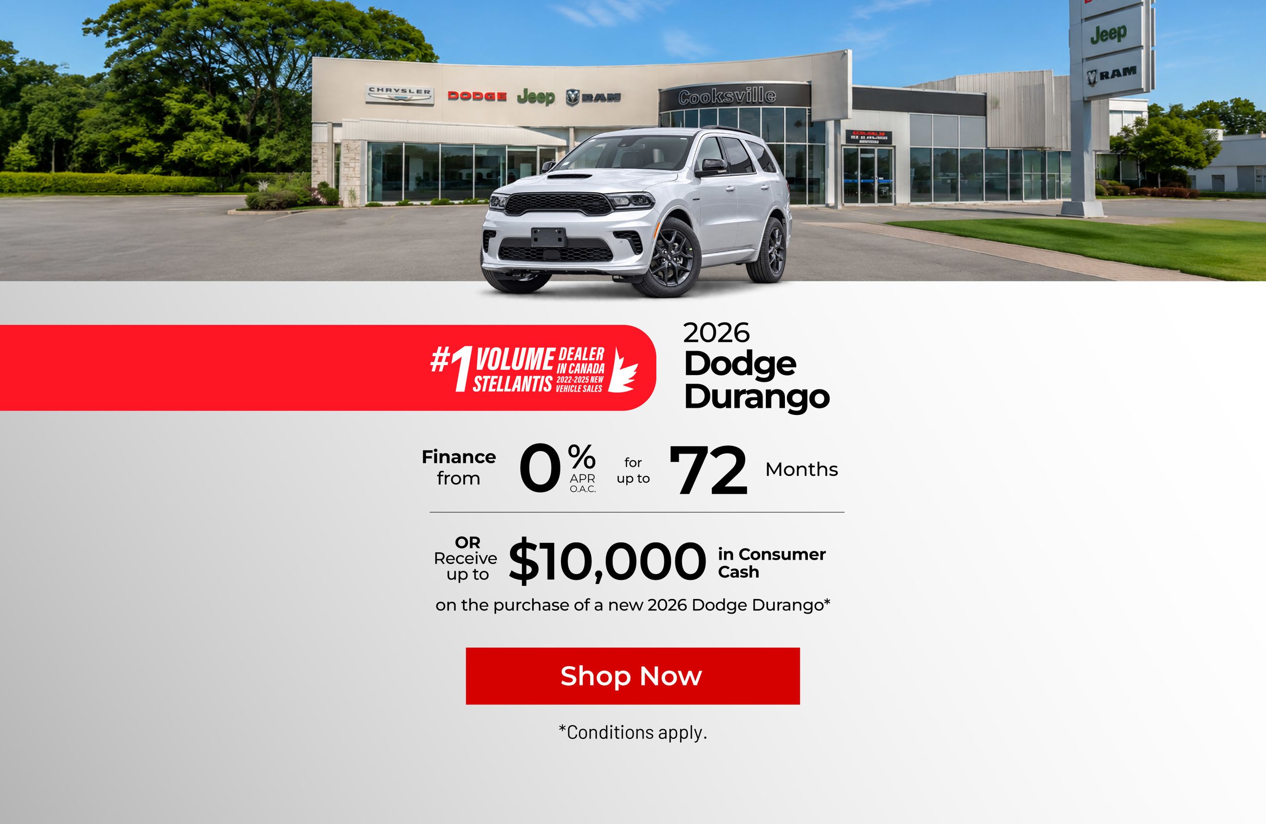 2026 Durango Offer