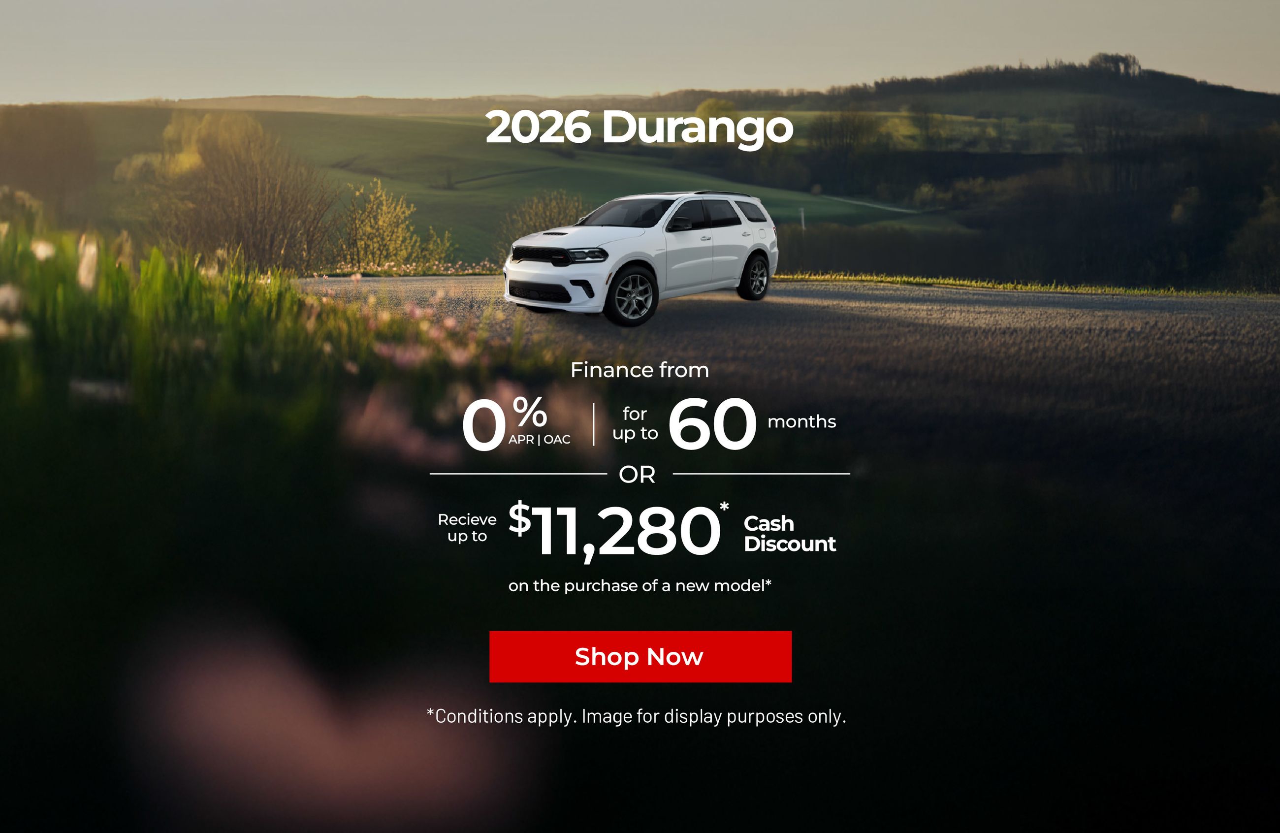 2026 Durango Offer