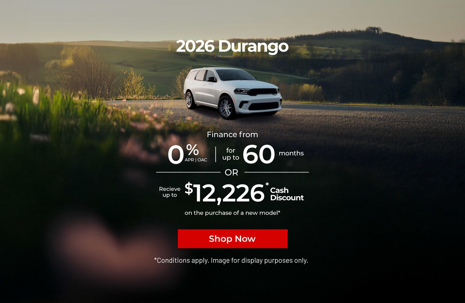 2026 Durango Offer