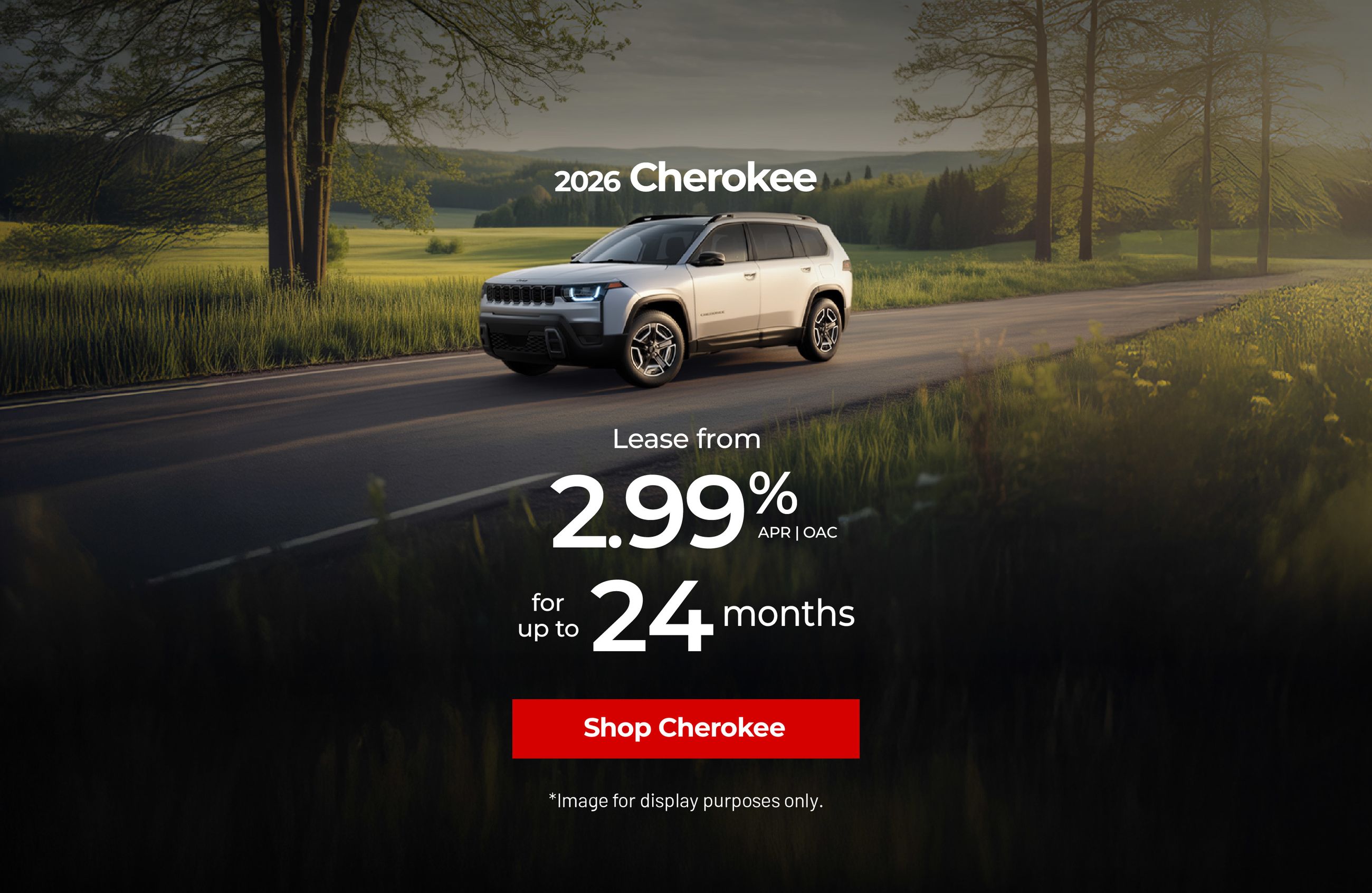 2026 Jeep Cherokee Offer