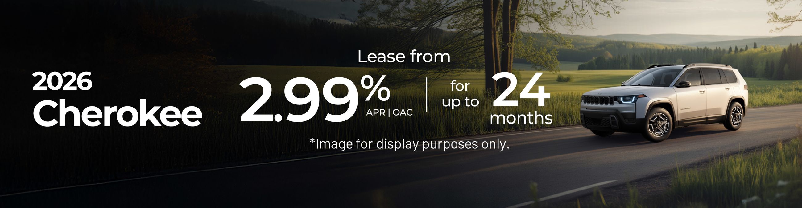 2026 Jeep Cherokee Offer