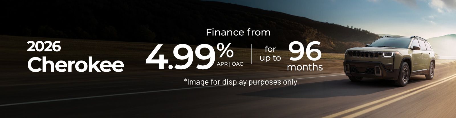 2026 Jeep Cherokee Offer