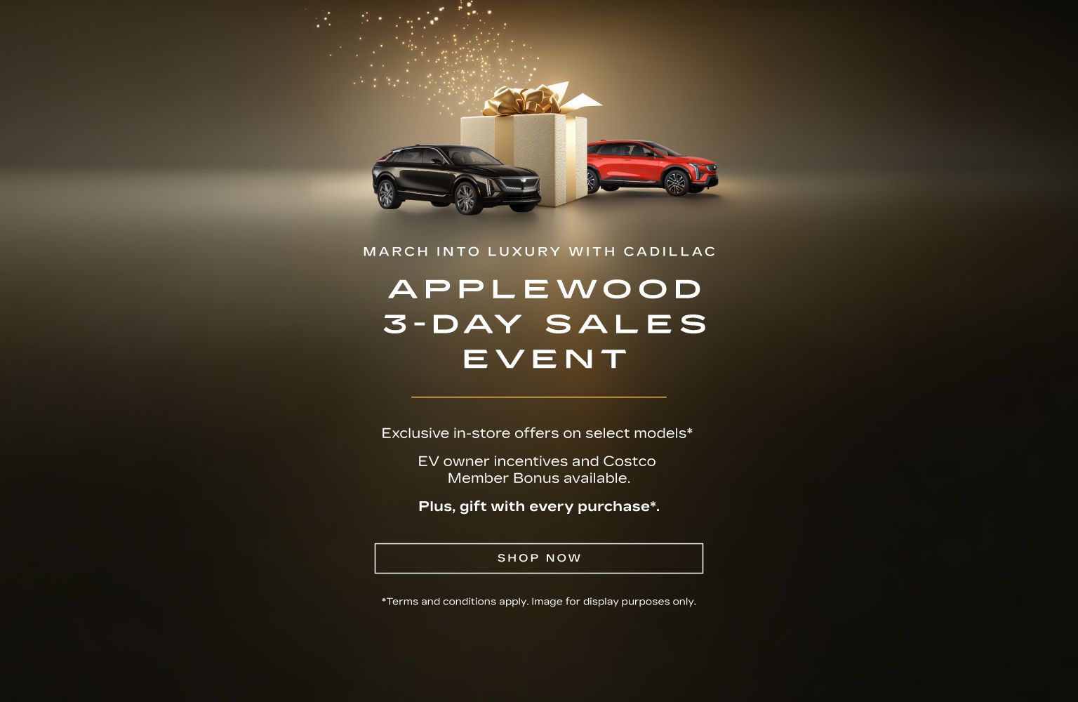 March into Luxury with Cadillac - Slider