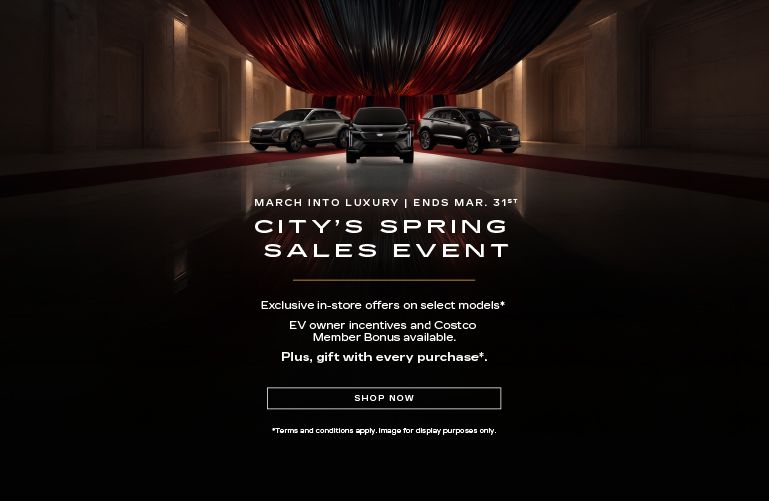 CC - March into Luxury with Cadillac - Slider