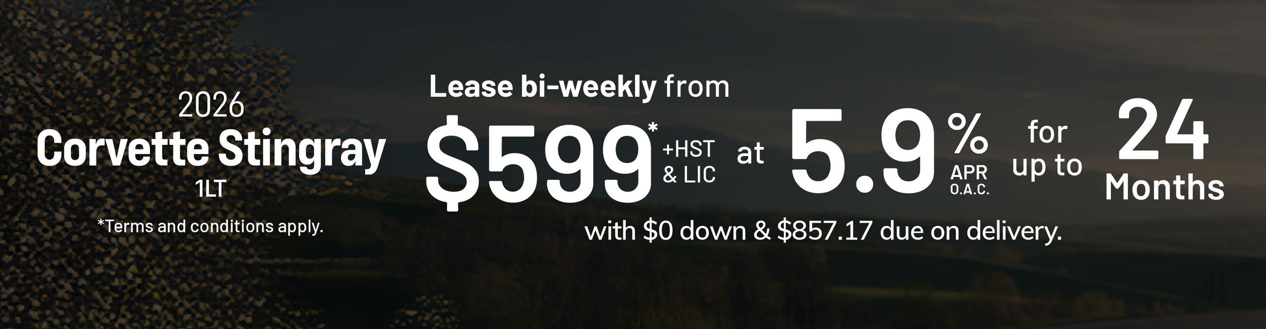 2026 Corvette Stingray 1LT - VLP