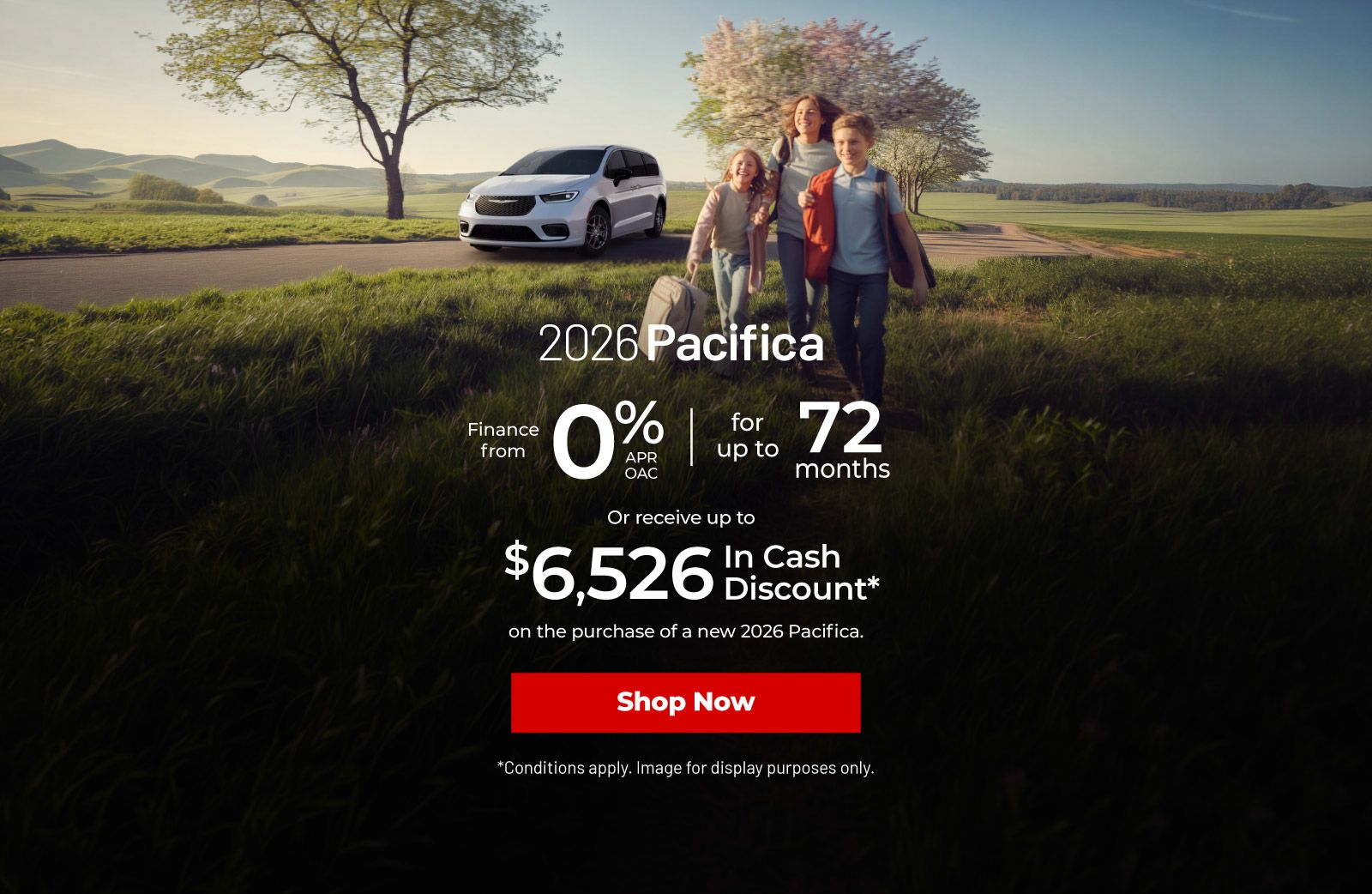 2026 Chrysler Pacifica Offer