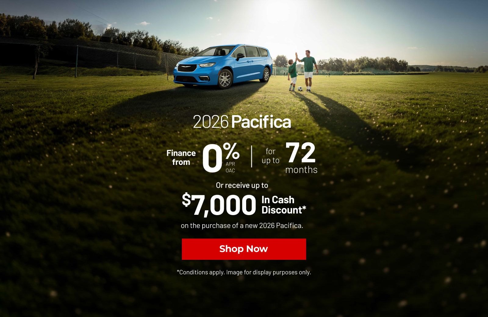 2026 Chrysler Pacifica Offer