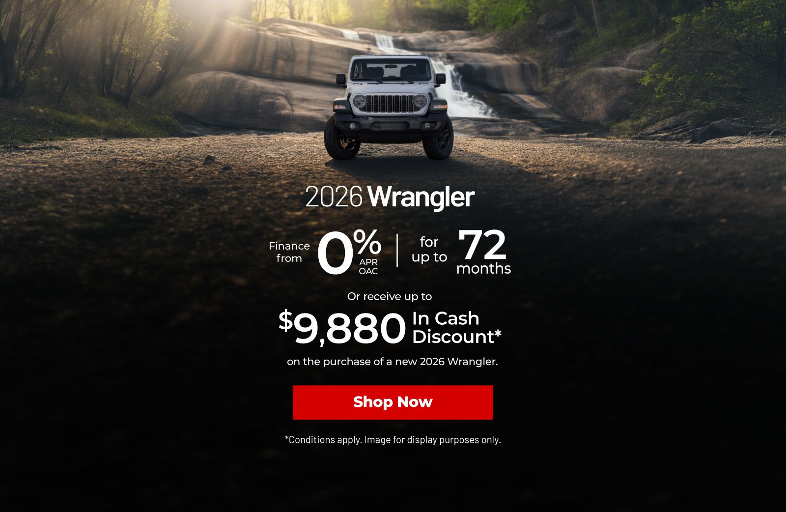 2026 Jeep Wrangler Offer