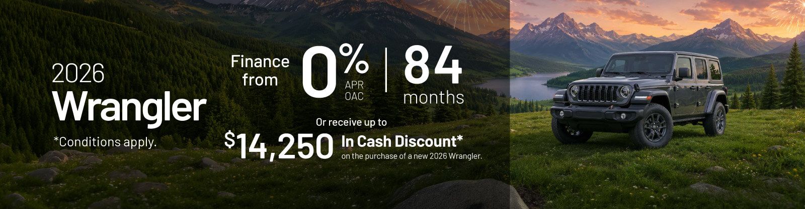 2026 Jeep Wrangler Offer