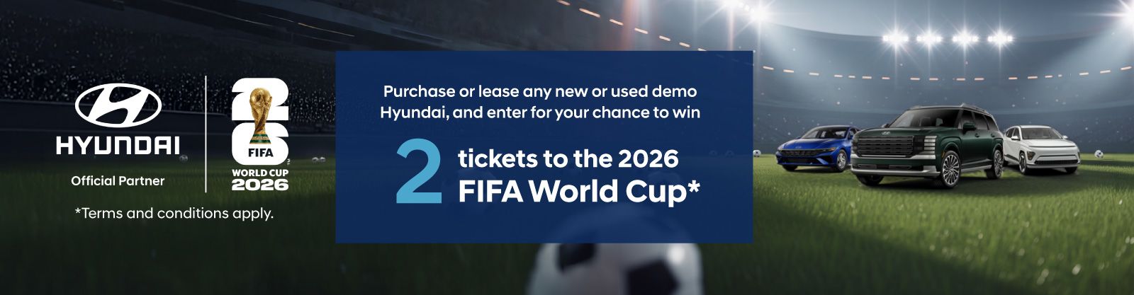 Your Chance to Win 2 Tickets to the 2026 FIFA World Cup!