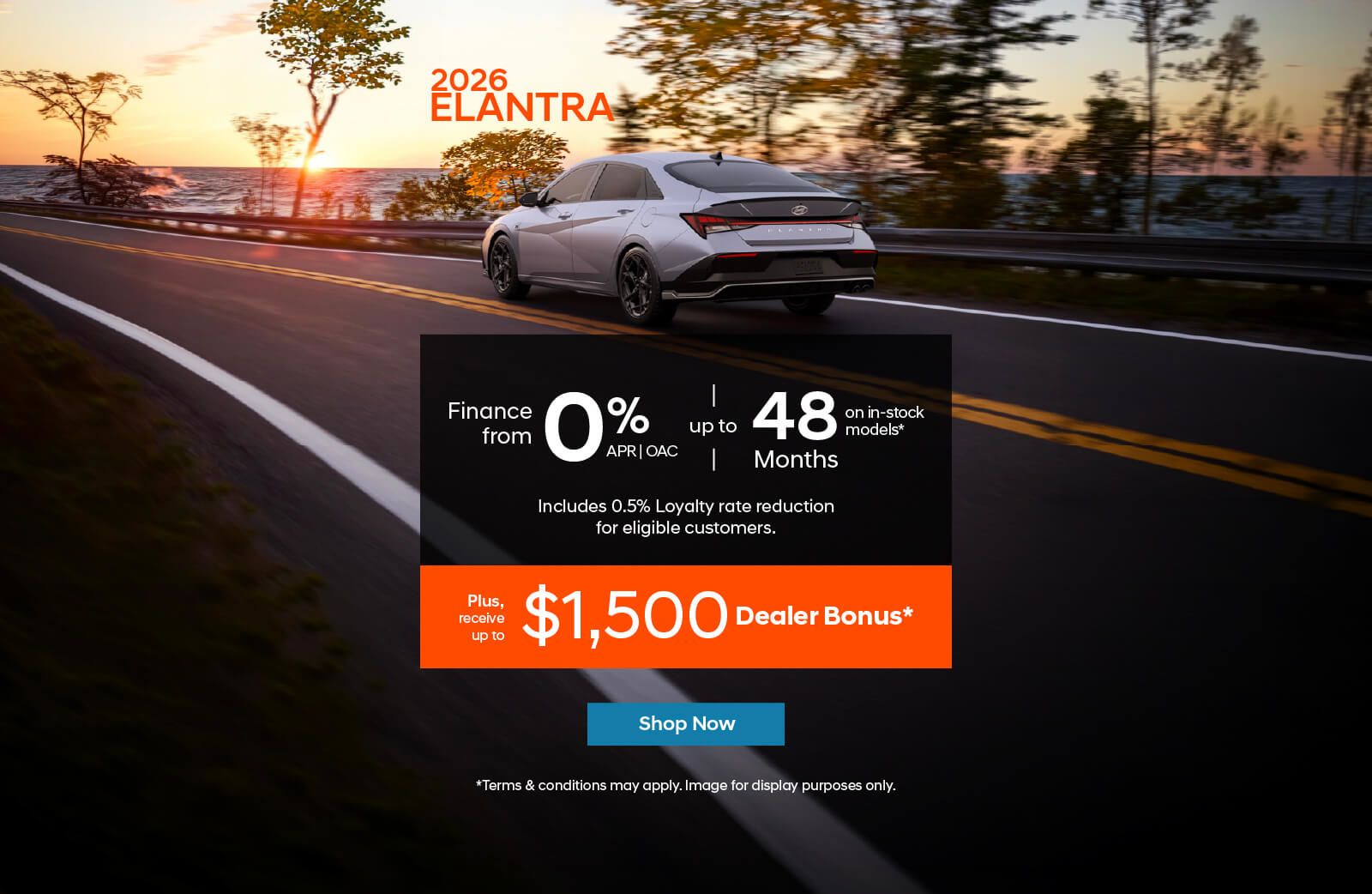 2026 Elantra Special Offer