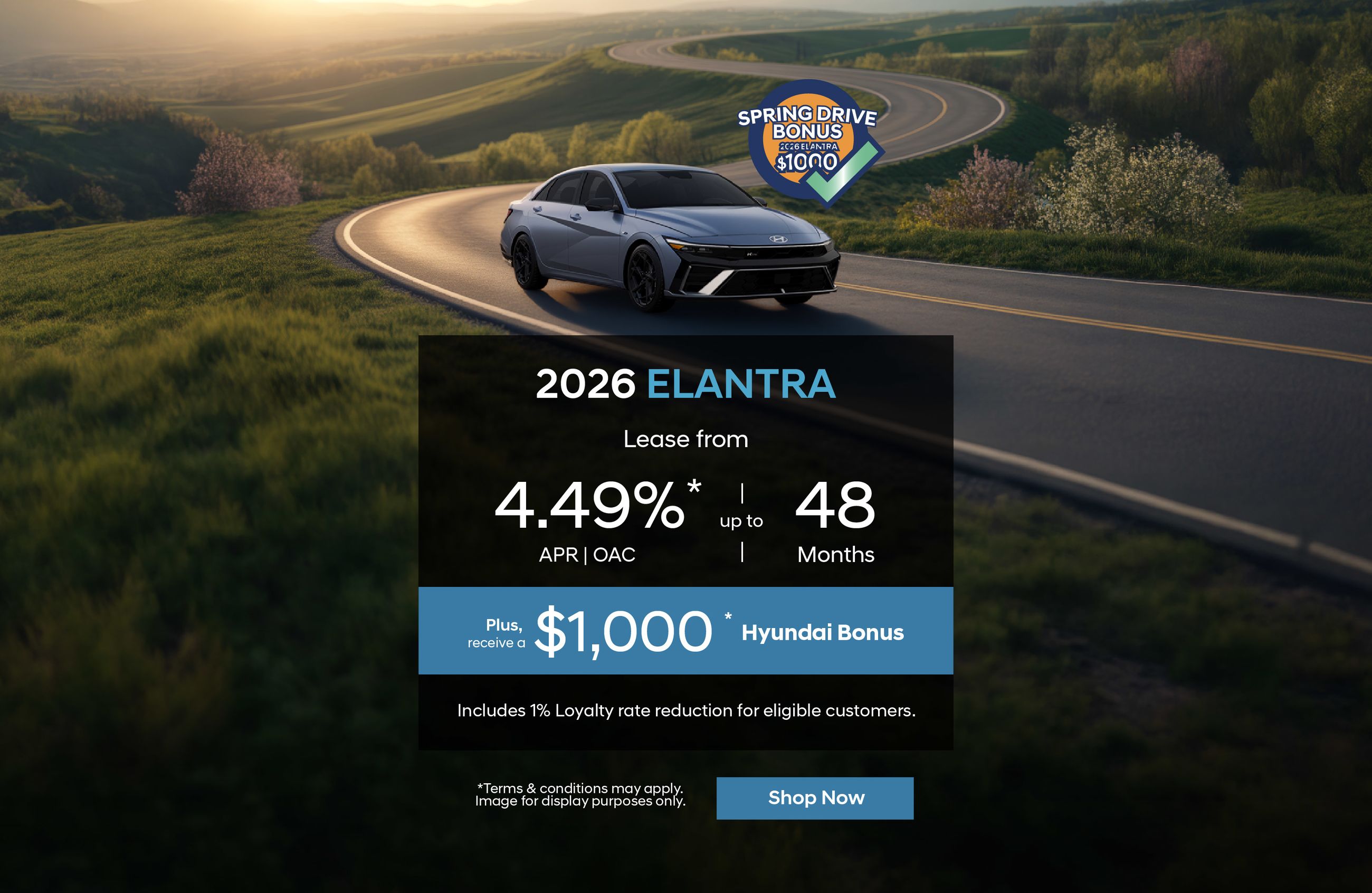 2026 Elantra Lease Offer