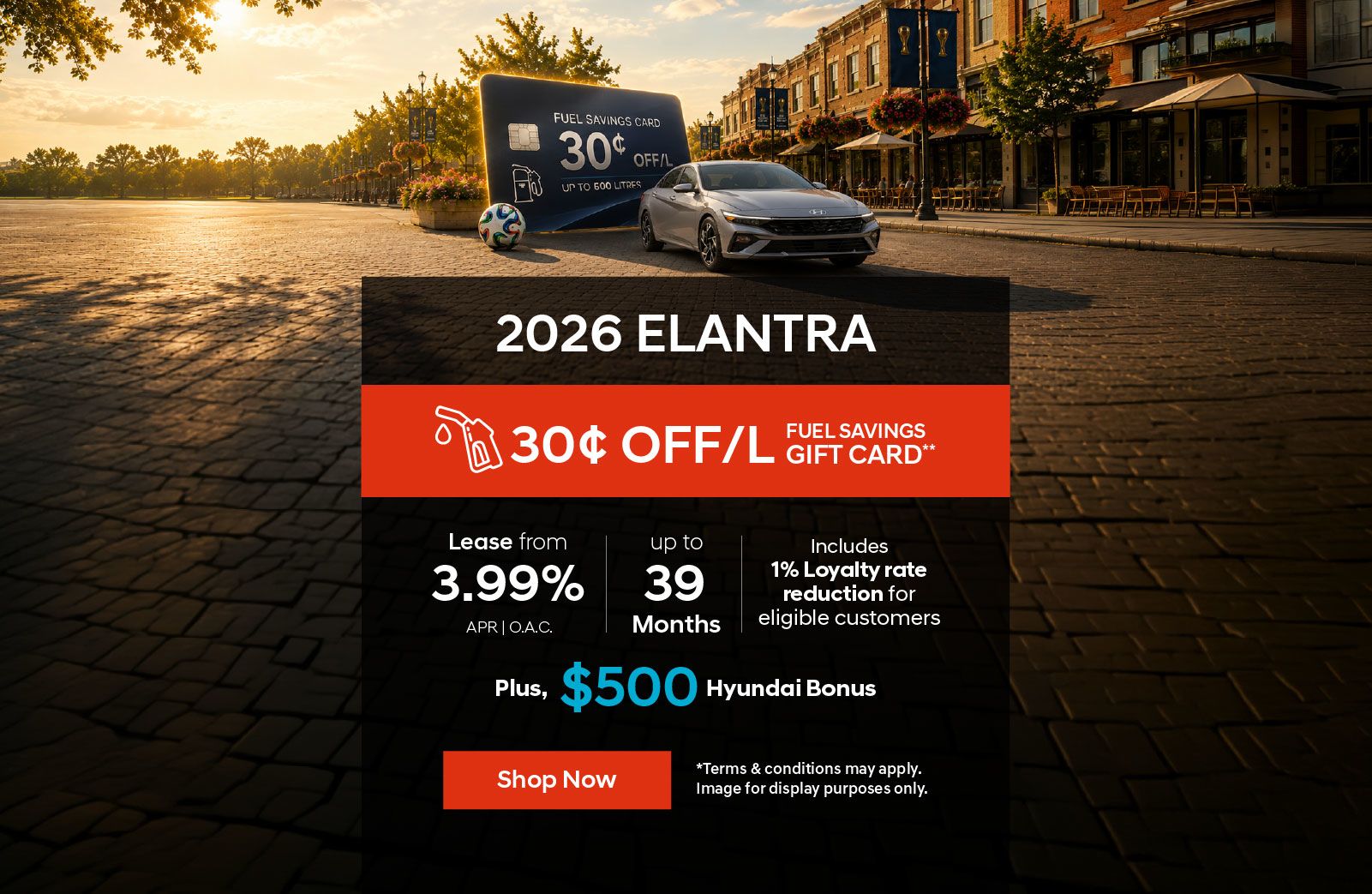 2026 Elantra Lease Offer