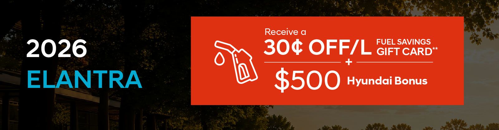 2026 Elantra Lease Offer