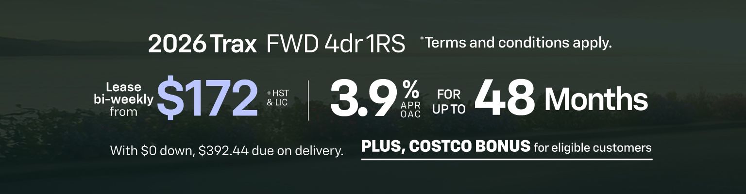 2026 Trax 1RS FWD - VLP