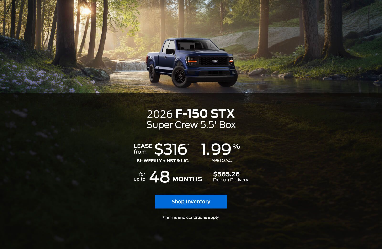 2026 Ford F-150 STX - Special Offer