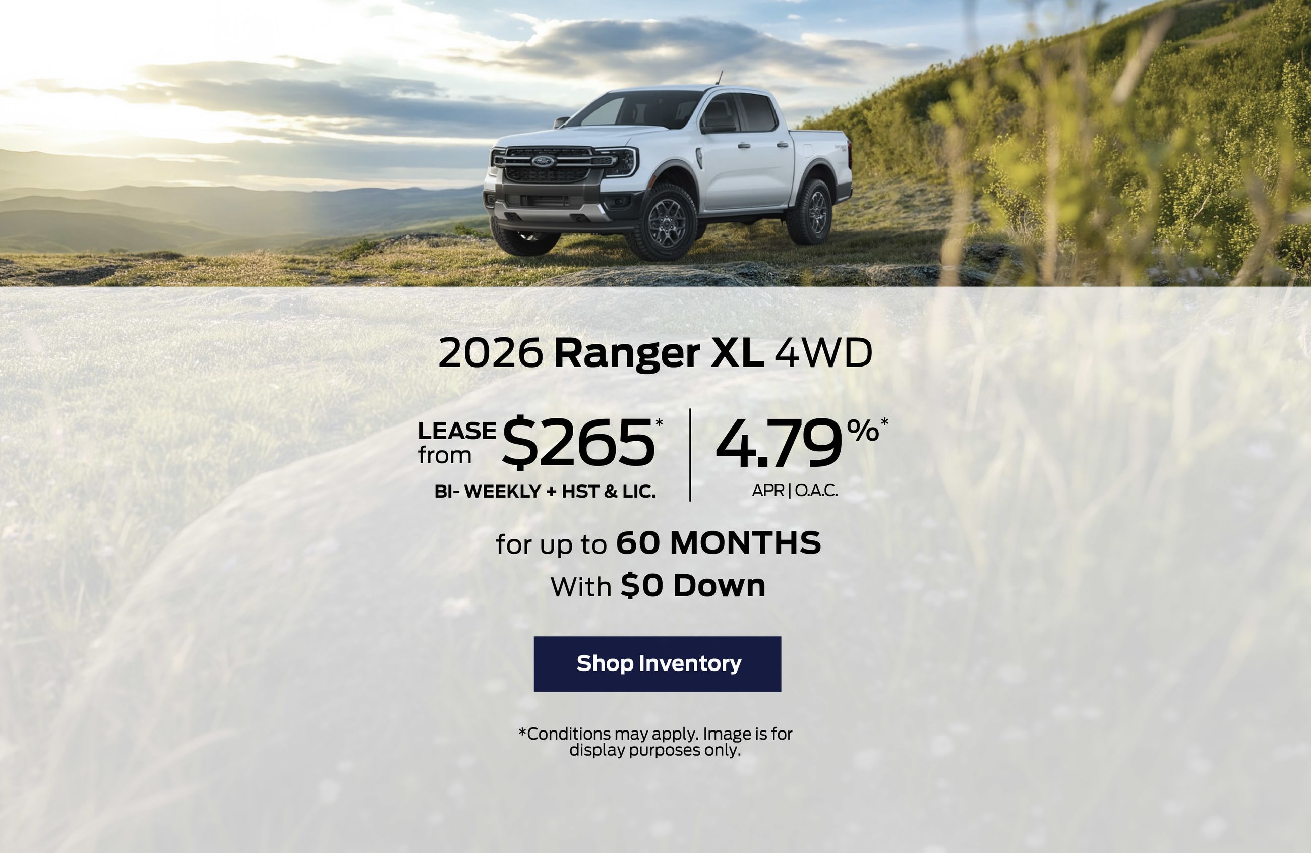 2026 Ford Ranger - Special Offer