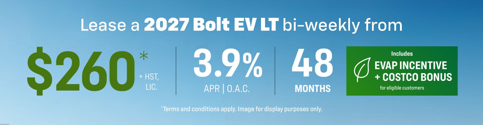 2027 Chevrolet Bolt EV LT - VLP
