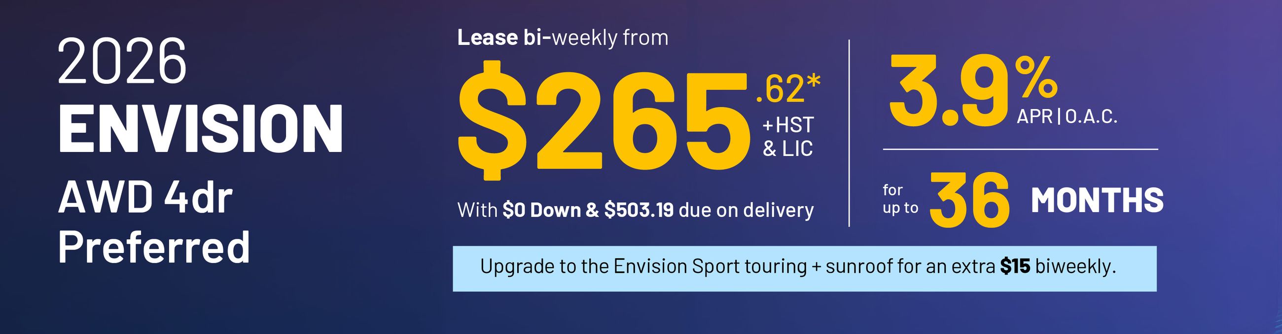 2026 Buick Envision - VLP