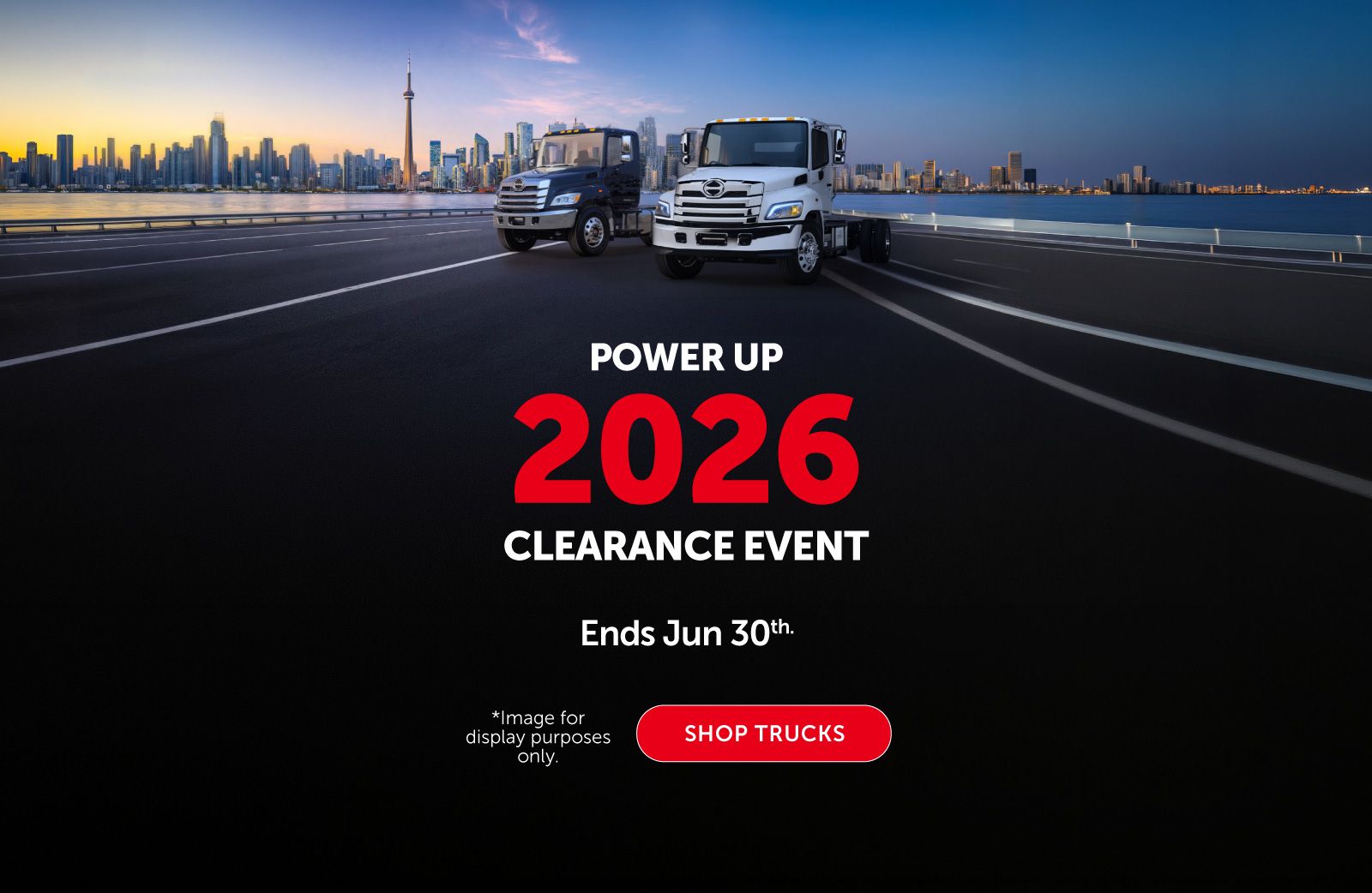 2026 Hino Clearance Event