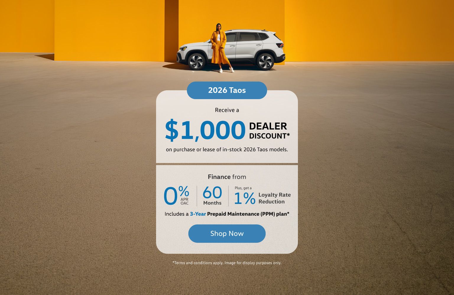 2026 Volkswagen Taos Offers