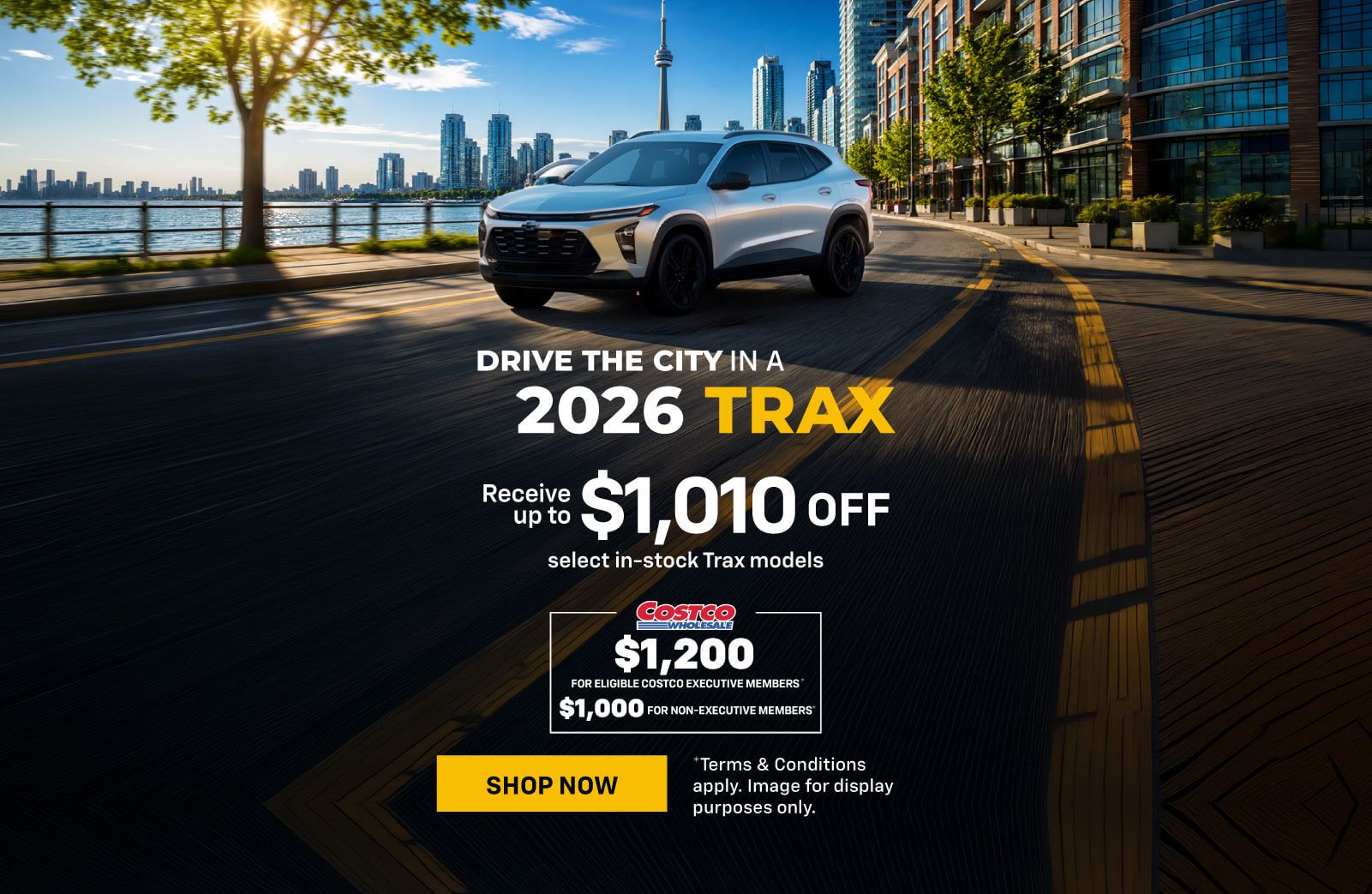 Chevrolet Trax Dealer Incentives - Slider