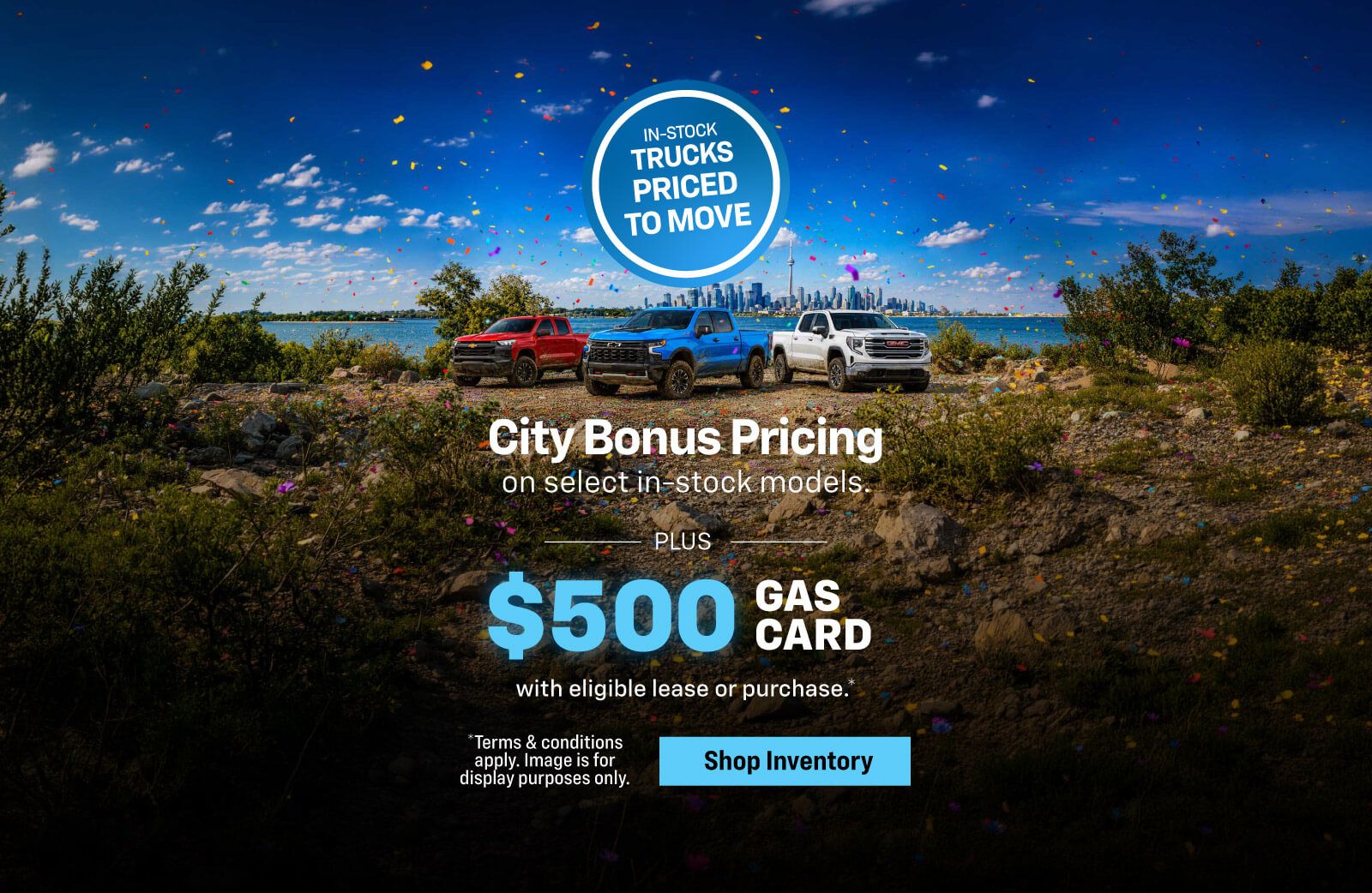 Truck Bonus Pricing - Slider
