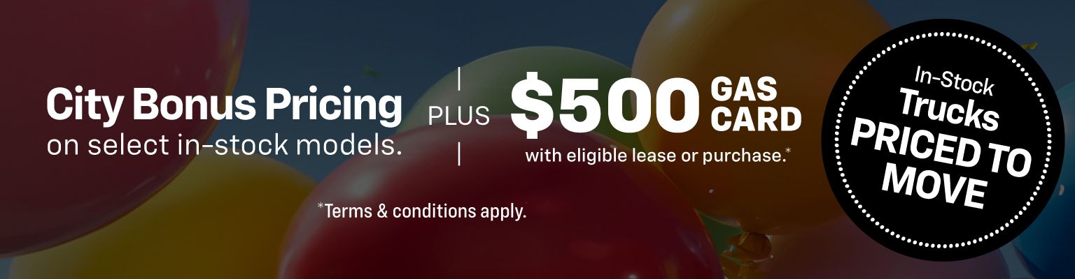 Truck Bonus Pricing - VLP