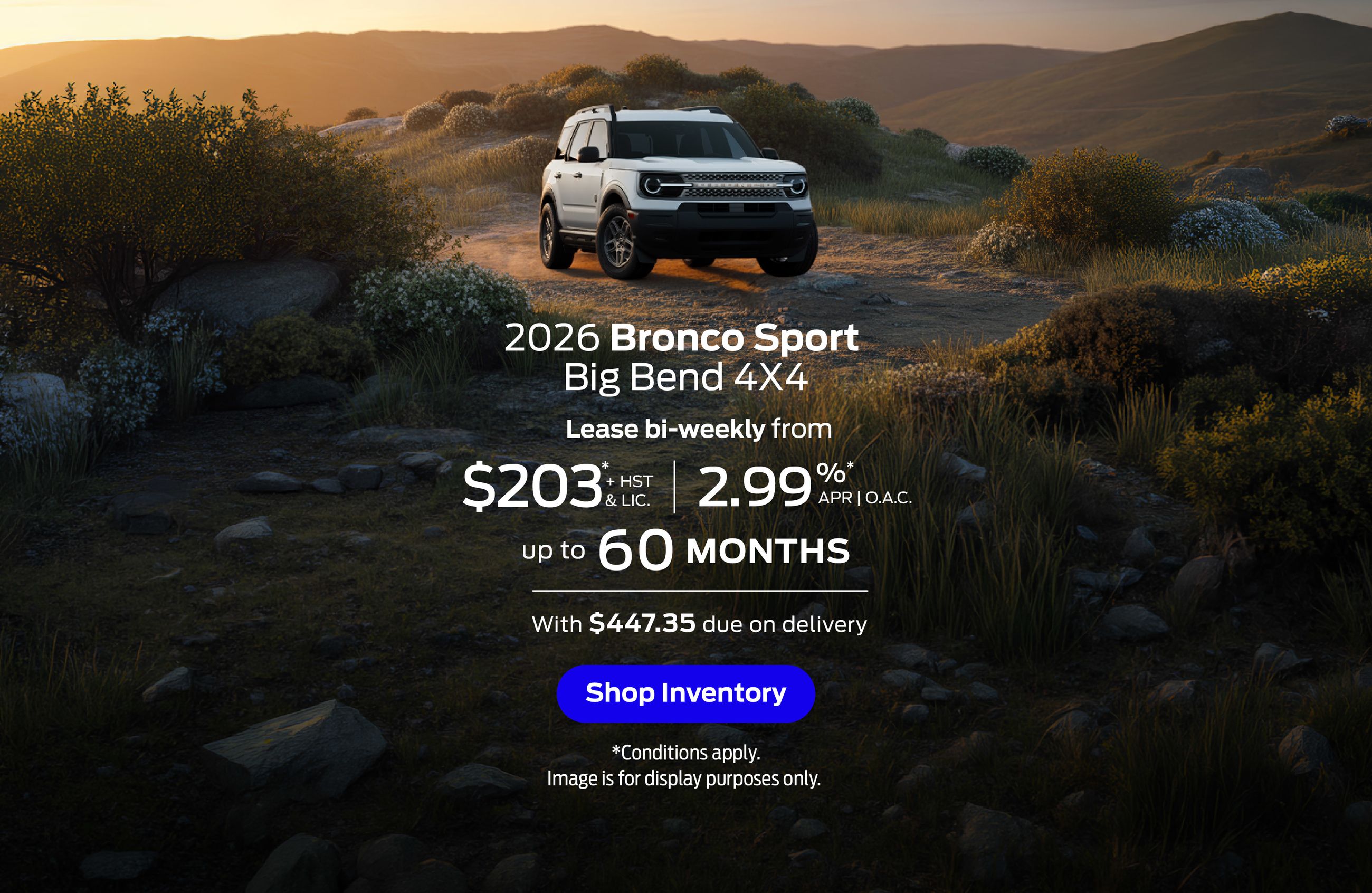2026 Ford Bronco Sport Big Bend