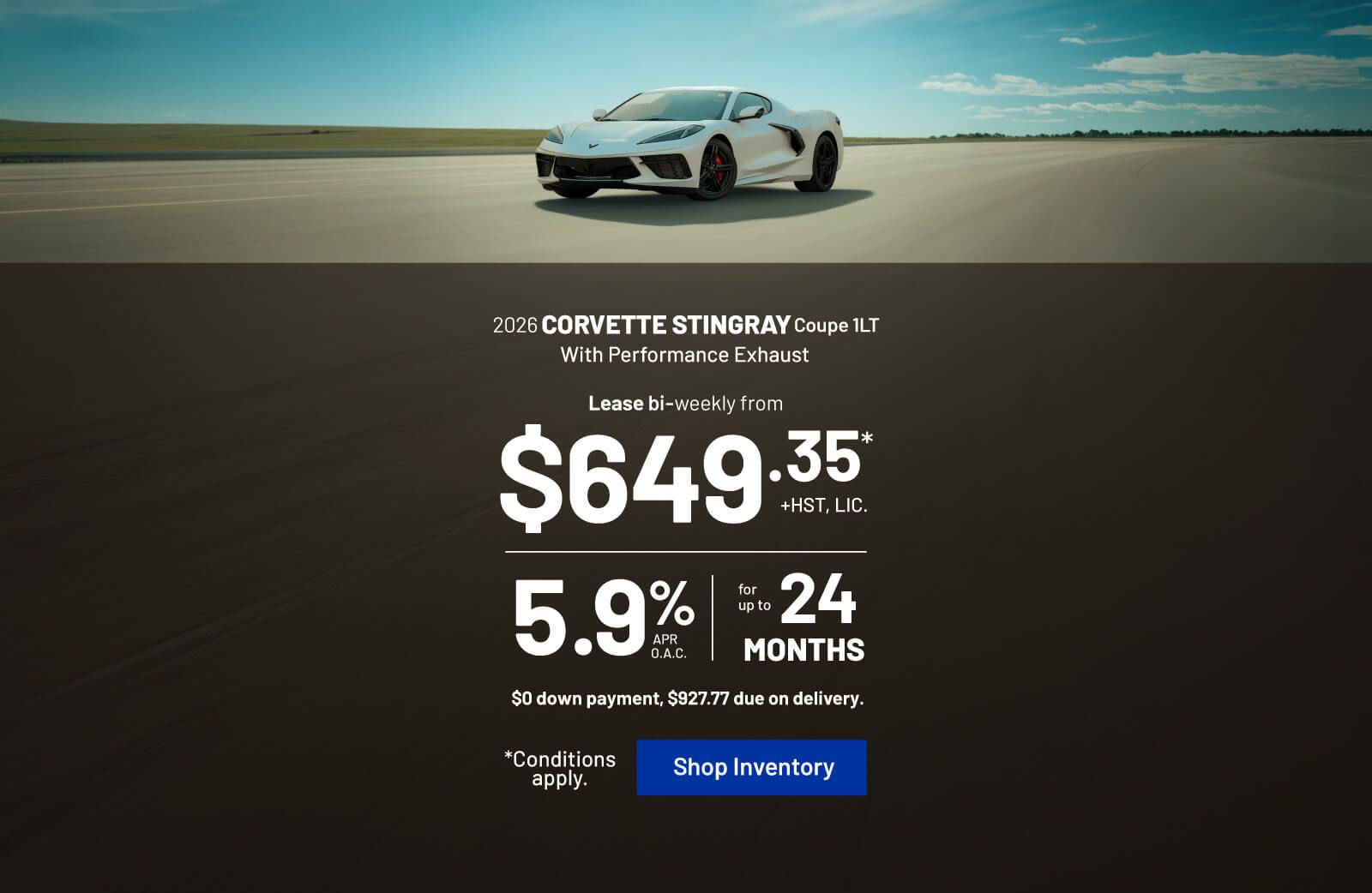Corvette Stingray 1LT - Slider