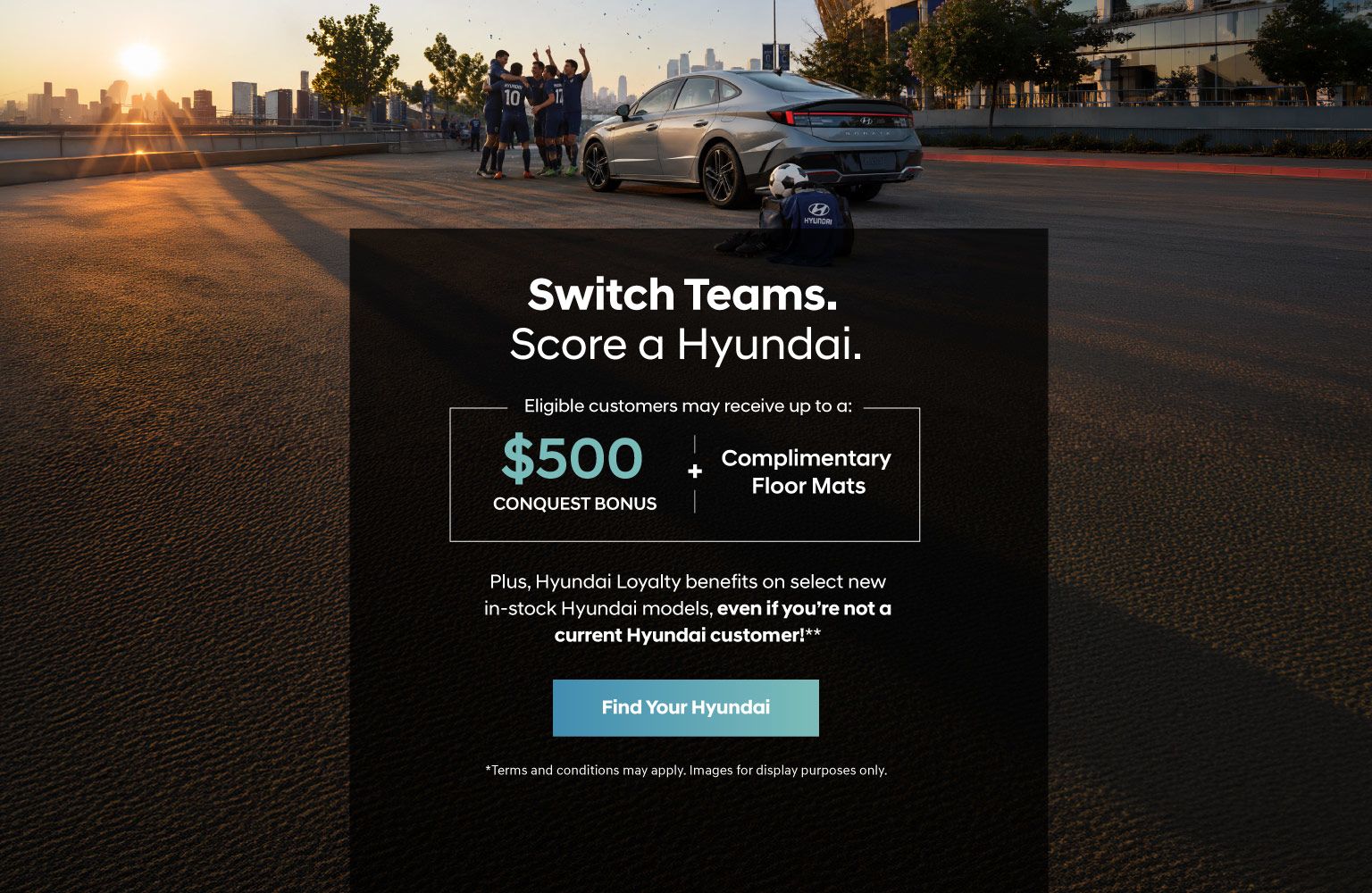 Make the Switch to Hyundai!