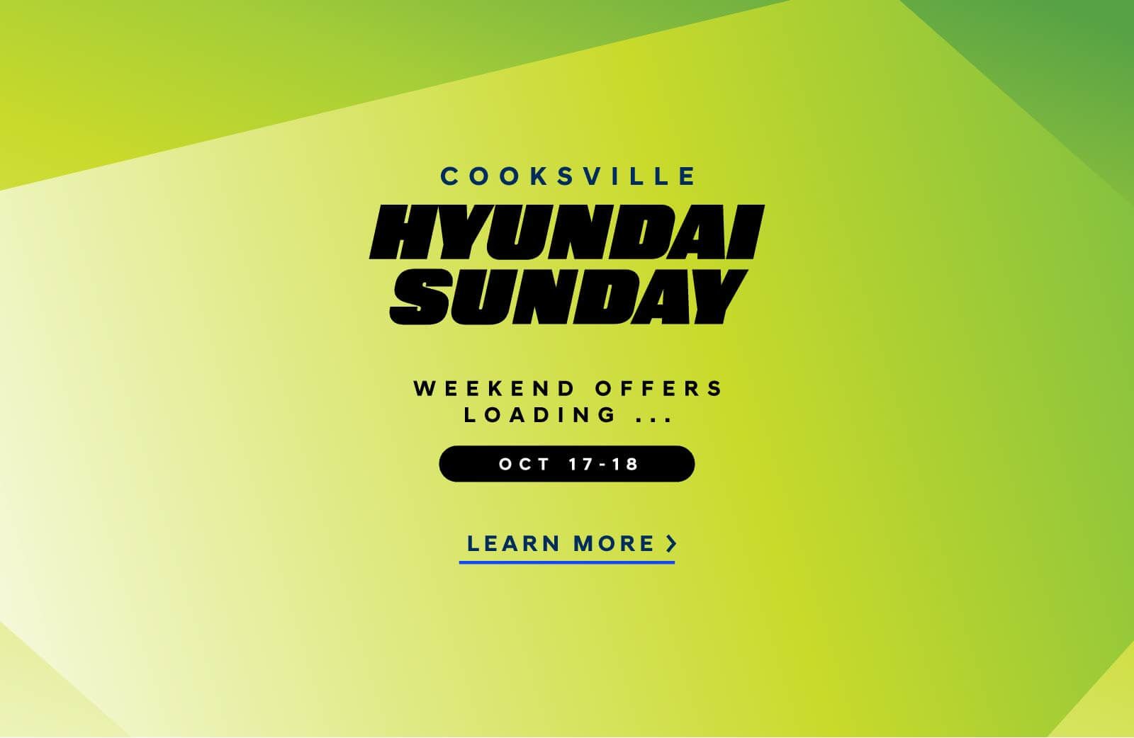 Hyundai Sunday Weekend