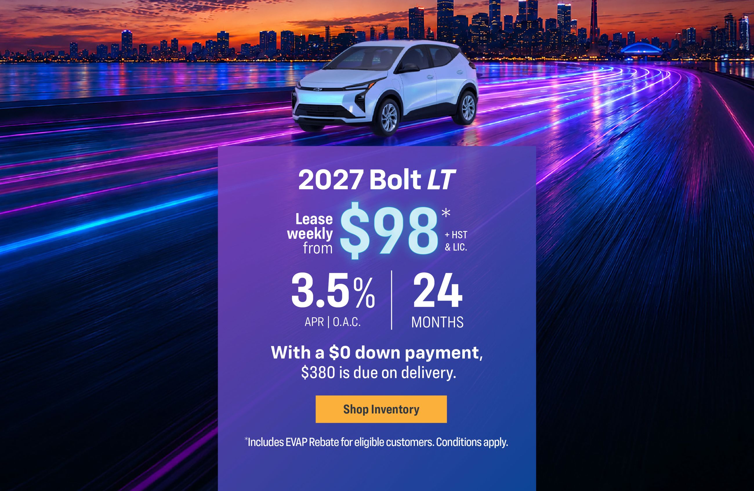 Chevrolet Bolt EV - Slider