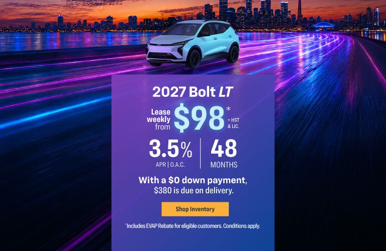 Chevrolet Bolt EV - Slider