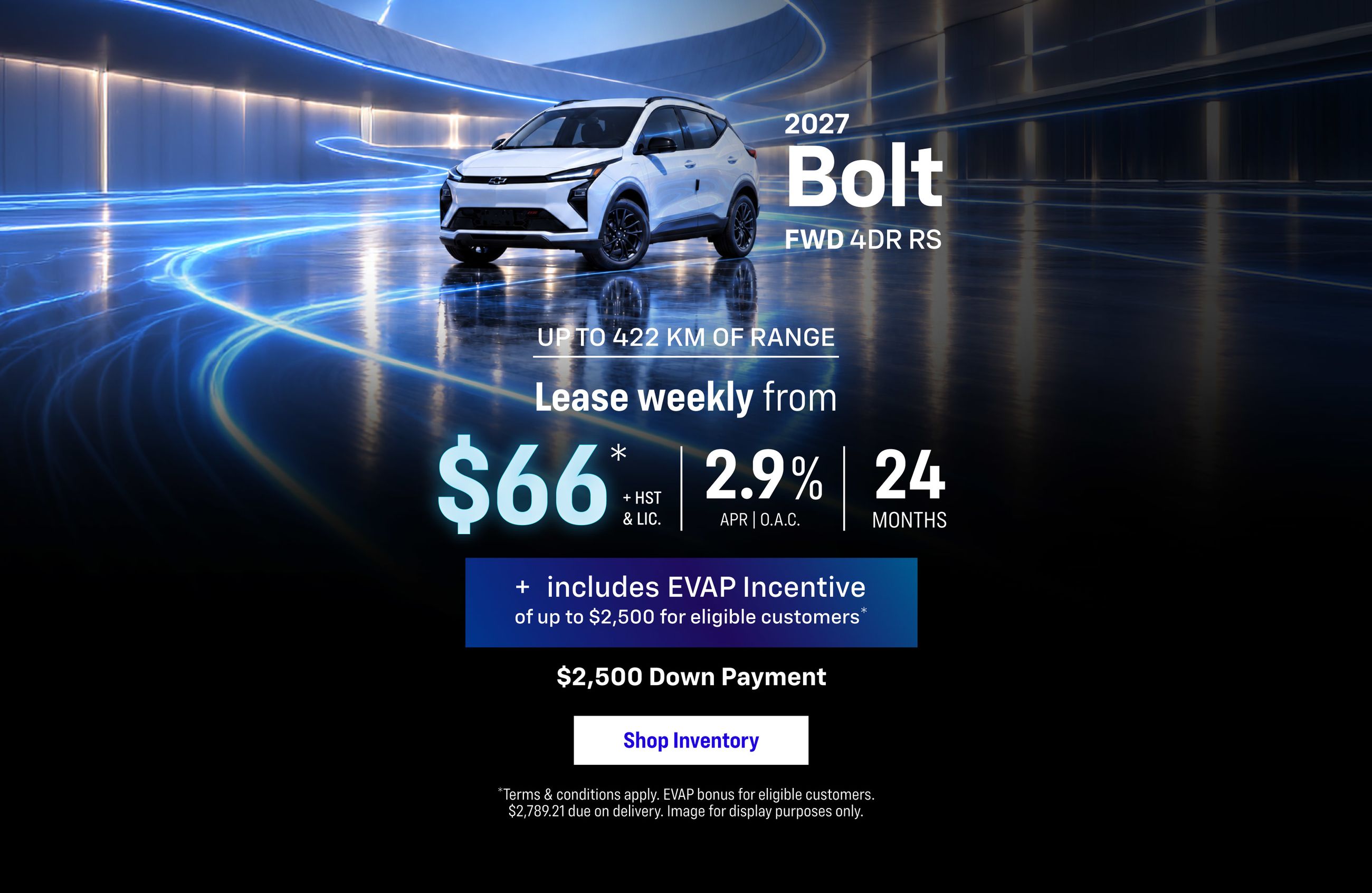 Chevrolet Bolt EV - Slider