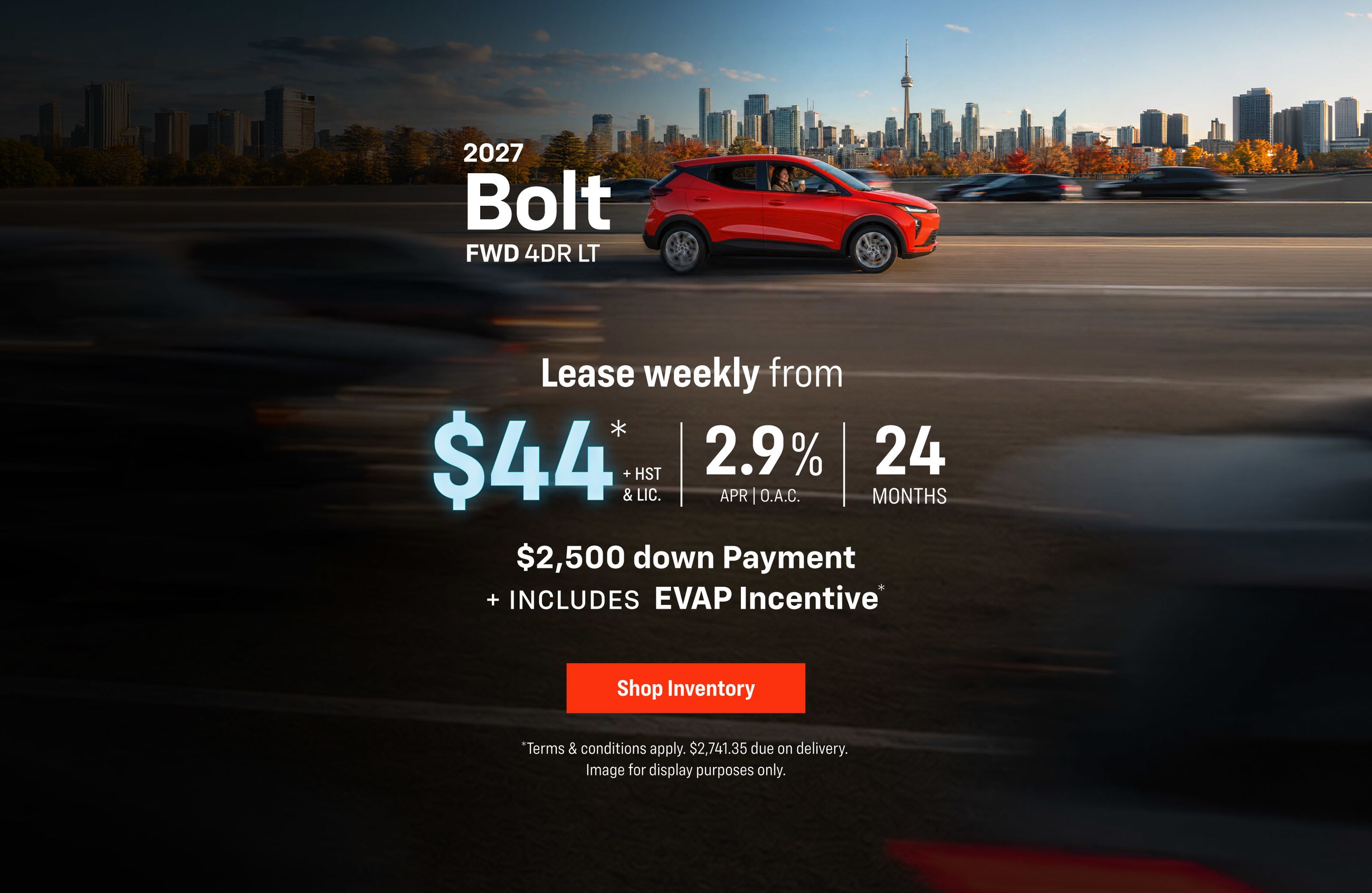 Chevrolet Bolt EV - Slider