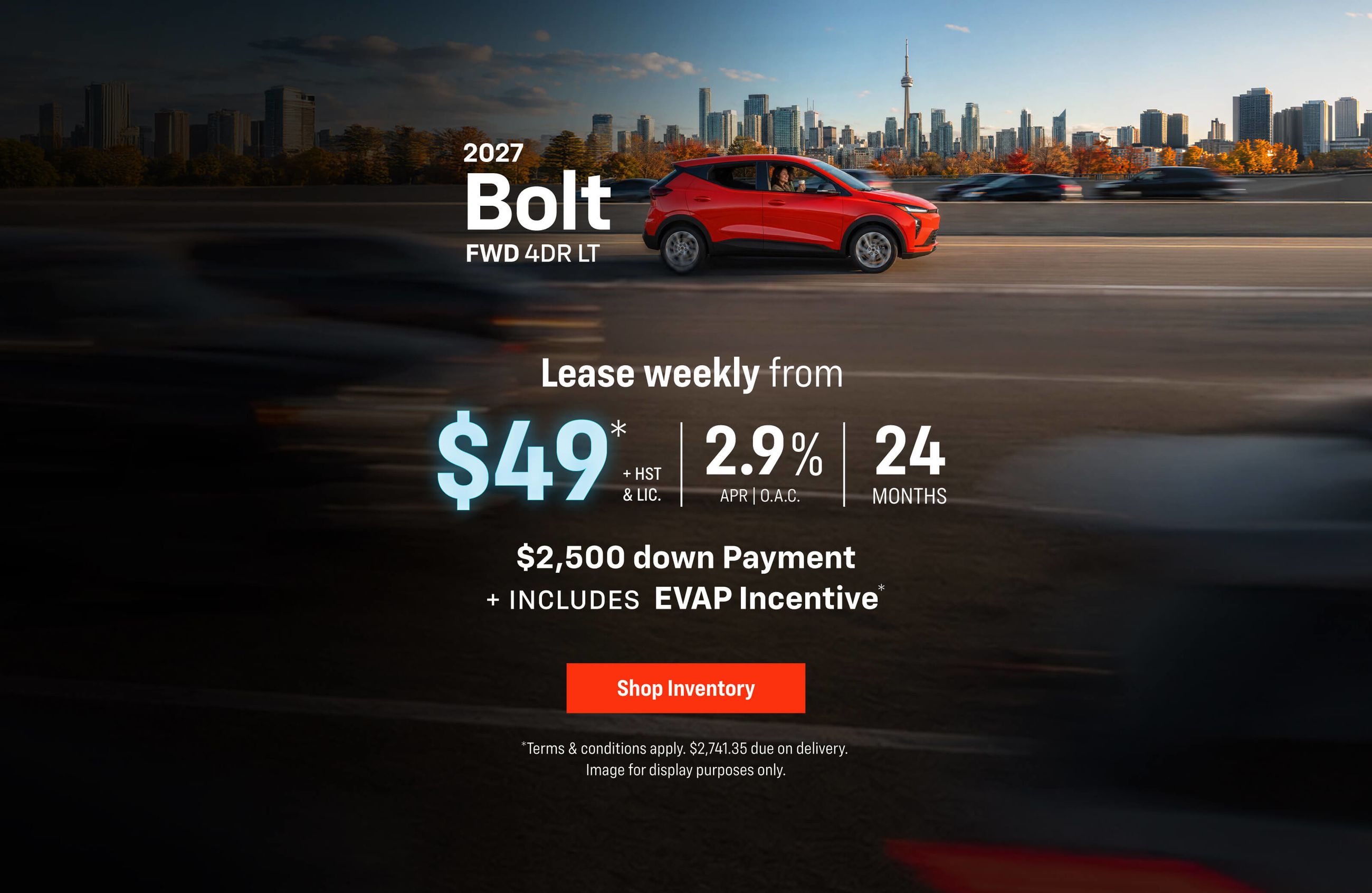 Chevrolet Bolt EV - Slider