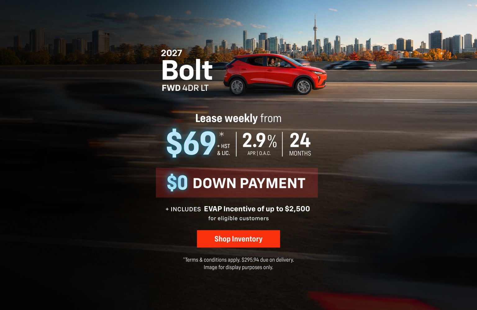 Chevrolet Bolt EV - Slider