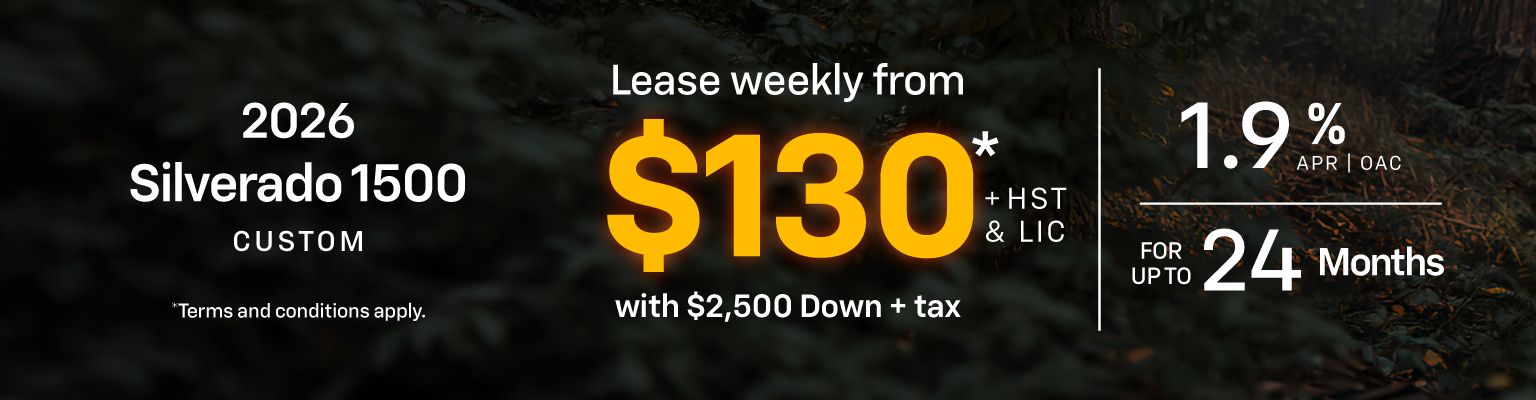 Silverado 1500 Lease Offer - VLP