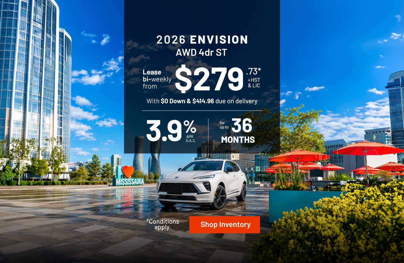 Buick Envision Sport Touring Offer - Slider