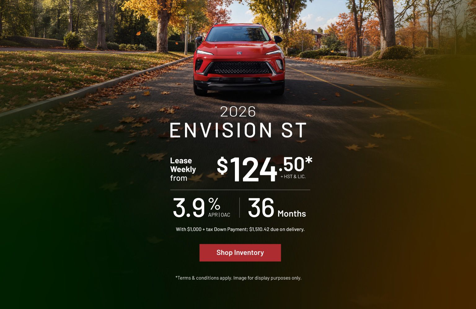 Buick Envision Sport Touring Offer - Slider
