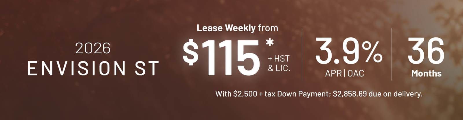 Buick Envision Sport Touring Offer - VLP